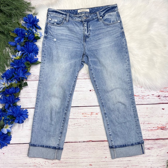 👖|•LIVERPOOL•| Cropped Cuffed Capri Jeans Size 6/28👖 - Picture 3 of 8